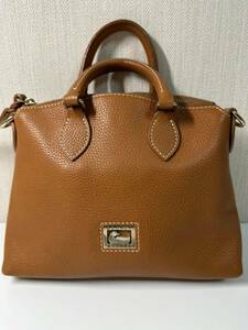 DOONEY&BOURKE ドゥーニー&バーク ハンドバッグ レザー ブラウン系 