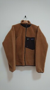 Нет в печати Deadstock Сделано в 2007 году Patagonia Classic Retro X Флисовая куртка Mocha Brown S Неиспользованная patagonia classic retroX