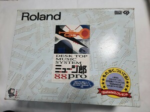 Roland ローランド DTM-88NPR SOUND CANVAS SC-88 音源モジュール ミュージ郎 通電のみ確認すみのためジャンク扱い 写真のもので全てです