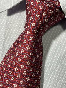  almost unused "dunhill" Dunhill fine pattern brand necktie 311273