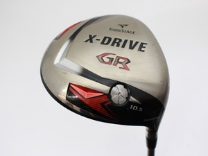 【中古】ツアーステージX-DRIVE GR 2010　ツアーAD B10-03w(SR) 10.5度　0154