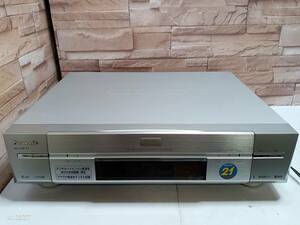 【通電確認済】Panasonic ビデオカセットレコーダー NV-DHE10 D-VHS ビデオデッキ パナソニック デジタルハイビジョン グレー