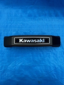 Kawasaki フォークカバーエンブレム 小文字 黒 貴重