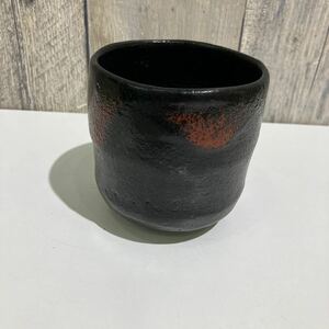 茶道具 茶器 松楽茶碗　サイズ直径9cm高さ9.5cm 茶道家整理品