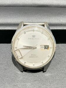 D31807 ジャンク　SEIKO sportsmatic Delux 7606-7960 アンティーク 不可動　