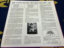 Big Bill Broonzy★中古LP/US盤「ビッグ・ビル・ブルーンジー～The Young 1928～1936」_画像2
