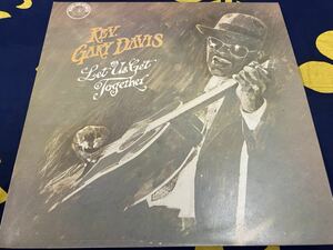 Reverend Gary Davis★中古LP/UK盤「Rev.ゲイリー・デイヴィス～Let Us Get Together」