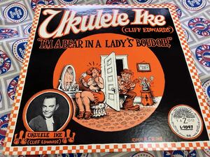 Ukulele Ike（Cliff Edwards)★中古LP/US盤「ウクレレ・アイク～I'm A Bear In A Lady's Boudoir」Rクラム