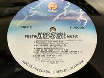 Jackson Browne他★中古2LP/US盤「Bread＆Roses～Festival Of Acoustic Music」_画像5