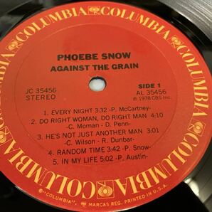 Phoebe Snow★中古LP/USオリジナル盤「フィービ・スノウ～Against The Crain」の画像4