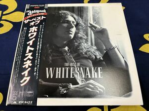 Whitesnake★中古LP国内盤帯付「ホワイトスネイク～ザ・ベスト・オブ」