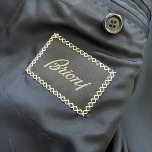 新品 ブリオーニ Brioni ネイビー ウール ジャケット ダブル 50サイズ Pariolの画像4