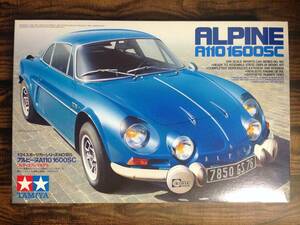 (◆[TOY] 美品 タミヤ 1/24 スポーツカーシリーズNo.185 アルピーヌ ALPINE A110 1600SC 未組立【即決】