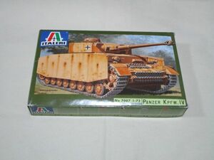 1/72 イタレリ（ITALERI） ドイツ軍Ⅳ号戦車　プラモデル