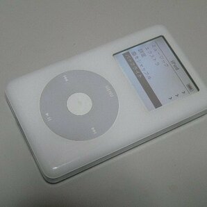 iPod 第4世代 モノクロ液晶 A1059 CF化64GB バッテリー良好の画像1