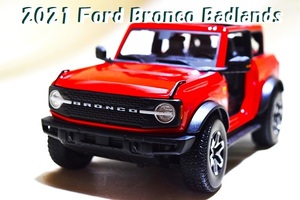 新品マイスト1/18【Maisto】■2021 Ford Bronco Badlands/SUV■ミニカー/ランボルギーニ/BMW/ポルシェ/フェラーリ/アウディ/メルセデス