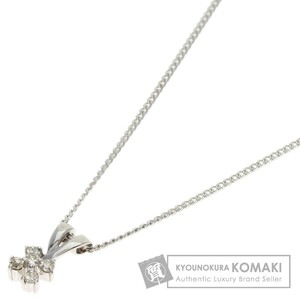 VANDOME ヴァンドーム ダイヤモンド ネックレス K18ホワイトゴールド レディース 中古