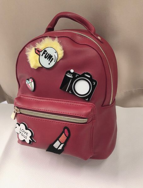レディース ミニリュック レッド 新品