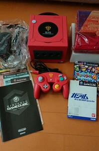 ゲームキューブ シャア専用/任天堂/Nintendo/本体/コントローラ/ゲームボーイプレイヤー/GC/中古品/ジャンク/AVコードなし/マリオ/ガンダム