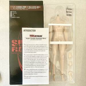 デッサン人形 TBleague SUPER FLEXIBLE 1/6 シームレス素体 ヘッドなし スーパーフレキシブル ファイセンフィギュア mid bust pale 04