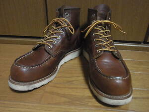 311-145/RED WING/レッドウィング/8876/アイリッシュセッター カッパー ラフ＆タフ クラシック モックトゥ ブーツ/9.5E/27.5cm