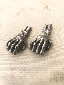 手 ハンド HAND スカル ドクロ ガイコツ 髑髏 骸骨 SCULL silver スターリング シルバー 銀製 925 ペンダント ネックレス トップ ヘッド