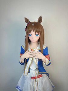 【7日発送】ウマ娘 グラスワンダー 着ぐるみ マスク コスプレ コスチューム