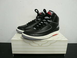 QQ122 NIKE/ナイキ AIR JORDAN 2 RETRO Black Cement/エアジョーダン2 レトロ ブラックセメント DR8884-001/26.5cm GARR エアジョーダン2