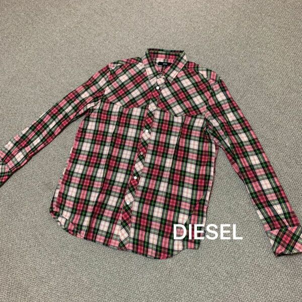 ディーゼル DIESEL カジュアルシャツ 長袖シャツ　メンズ S