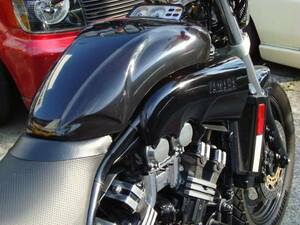 ★☆★【ゲリラセール!!】★★★YAMAHA 旧V-MAX デザインダミータンクカバー（トライバル Type）(黒) Vmax♪