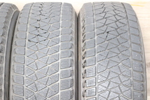 値下げバリ溝美品☆ZACK JP-812 7J +38 225/65R17 PCD114.3 レクサス NX ハリアー RAV4 エクストレイル CX-5 CX-8 ブリヂストン ブリザック_画像4