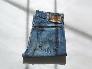 Lee 200-0147 Jeans（1980s）リー　Made in U.S.A.　ジーンズ　美麗　＠W31　美麗　ヴィンテージ　右綾　デニム　TALON42　クリーニング済