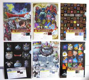  Dragon Quest прозрачный файл 14 листов совместно нераспечатанный не использовался гонг ke Toriyama Akira 