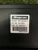 【未使用品】Snap-on（スナップオン）高速起動スキャナー MTG5000-S　/　ITQ39P2T67AS　H24_画像5