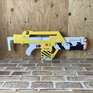 [11-305]NERF ナーフ エイリアン Aliens M41-A LMTD パルスライフル　HASBROPLUS ハスブロプラス 弾5発