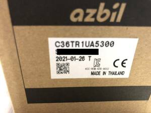 未使用　azbil アズビル　デジタル指示調節計　SDC36 C36TR1UA5300 2021年1月製、1台の出品です、