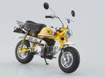 アオシマ ★ 完成品 1/12 Honda モンキー プラズマイエロー_画像1