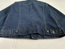 極上 60s vintage LEVIS リーバイス 70505 ビッグE 極東 ビンテージ BIGE 4th 3rd Gジャン デニムジャケット usa_画像4