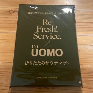 UOMO 1月号付録☆折りたたみサウナマット