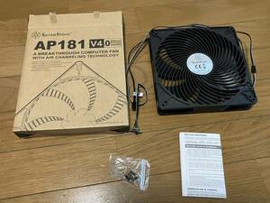 SilverStone SST-AP181 シルバーストーン APシリーズ PWM 対応 180mm ケースファン 大風量 ブラック