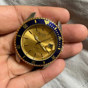 1円スタート メンズ 中古 BULOVA ブランド. 自動巻き 腕時計