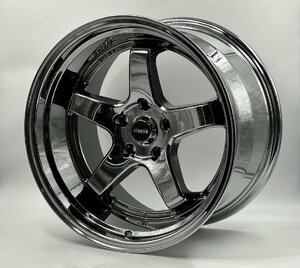 CLEAVE RACING FL53 18x10.5J +15 5H-114.3 SMC 2本セット 新色