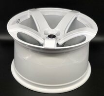 CLEAVE RACING TS54C 18x10.5J +15 5H-114.3 ホワイト 2本セット S13 S14 S15 180SX JZX90 JZX100 JZX110 R33 R34 C35 Z33 FD3S_画像5