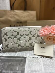 COACH コーチ シグネチャー 長財布 財布 折り財布 アウトレット