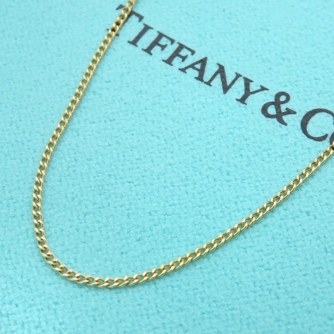 極希少 美品 Tiffany&Co ティファニー イエロー ゴールド ミディアム