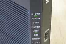  NTT 回線終端装置(ONU)一体型ひかり電話ルータ PR-400KI 通電確認のみ　管理番号9682_画像3