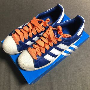 美品 adidas Originals SUPERSTAR bd7379 ロイヤルブルー（233） サイズ:28.5cm