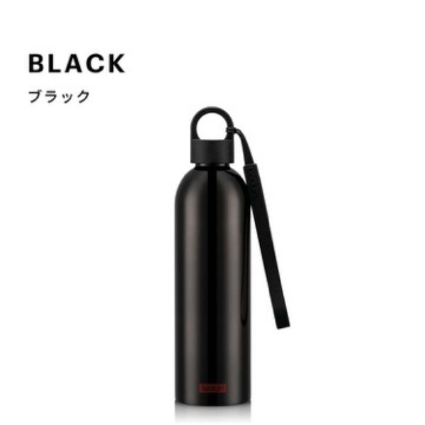 【新品・未使用】ボダム メリオール ステンレス ウォーターボトル 500ml BODUM MELIOR 黒 ブラック 水筒