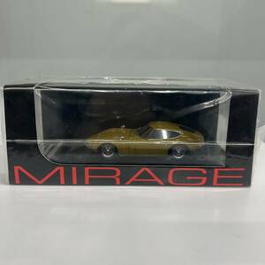 未使用　hpi racing MIRAGE TOYOTA 2000GT GOLD metallic 8487 ミニカー 1/43 