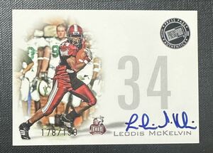 NFL 2008 Press Pass Leodis McKelvin /199 Auto 直筆サイン